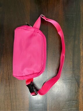 Hot Pink Women's Crossbody Belt Bag